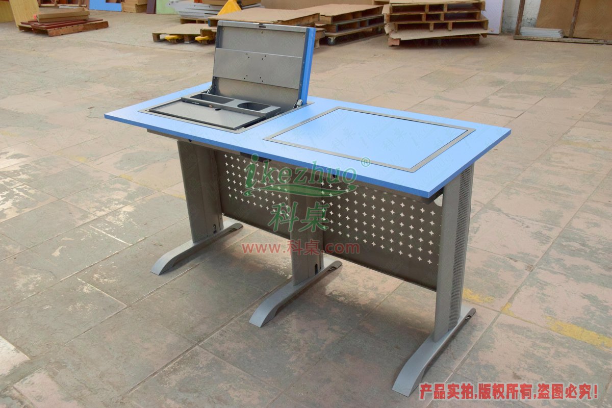 科桌家具,翻轉電腦桌,雙人金屬腳架手動箱體翻轉電腦桌 科桌家具,翻轉電腦桌,雙人金屬腳架手動箱體翻轉電腦桌